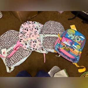 Colorful Kids Backpack Set of 4!